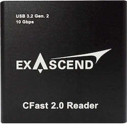 Exascend Cfast 2.0 Card Reader Αναγνώστης Καρτών Μνήμης Υψηλής Ταχύτητας Exascend Cfast 2.0 Card Reader Αναγνώστης Καρτών Μνήμης Υψηλής Ταχύτητας