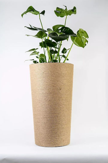 Adoni Γλάστρα Bamboo Χειροποίητη