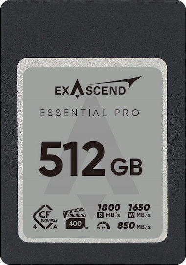 CFexpress 512GB Клас 10 1800MB/s