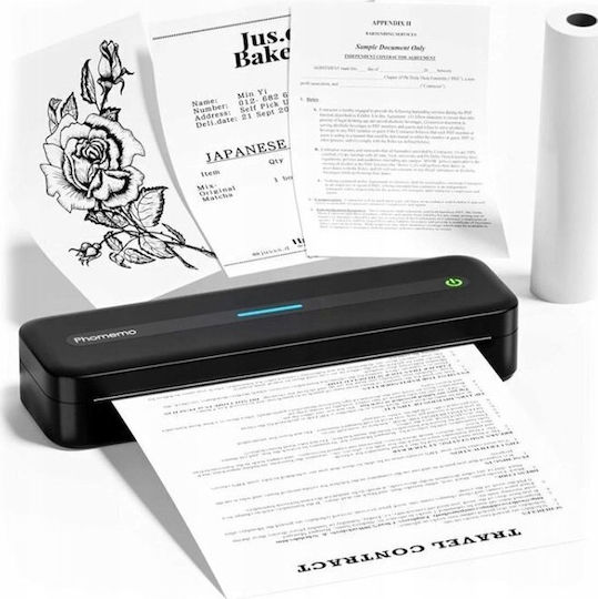 Phomemo Tragbarer Etikettendrucker USB Bluetooth