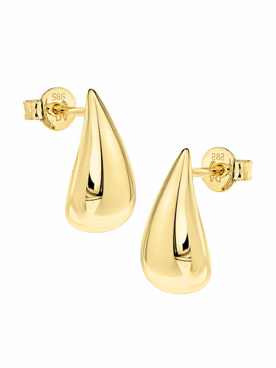Senzio Belibasakis 14K Gold Ohrringe