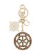 Guess Damen Schlüsselanhänger Keychains Ella Logo Rw7569p6301 Beiges