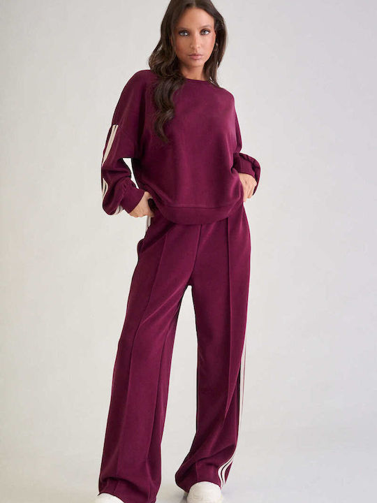 Decoro Set Sweatpants Burgundy