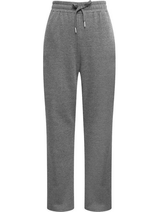 Celestino Γυναικεία Φόρμα Fleece Επένδυση Γκρι