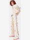 Damen Jogginghosen Beige