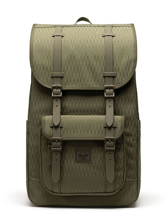 Herschel Little America Grüner Rucksack