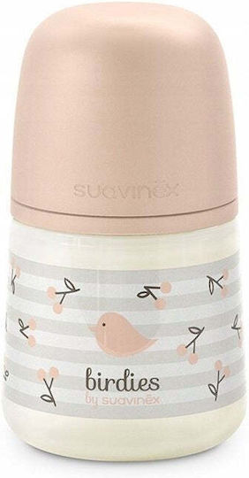 Suavinex Plastic Baby Bottle Sx Pro Anti-colic with Silicone Teat for 0+ Months Pink 150ml