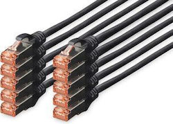 Digitus U/UTP Kat.6 Ethernet Netzwerkkabel 0,5m...