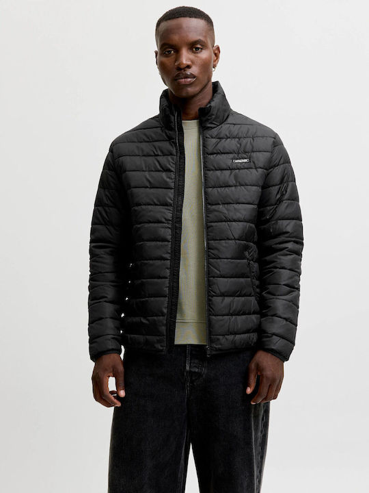Jack & Jones Puffer Herren Jacke Schwarz