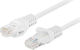 Lanberg U/UTP Cat.6 (Gigabit) Καλώδιο Δικτύου Ethernet 0.5m Λευκό 10τμχ