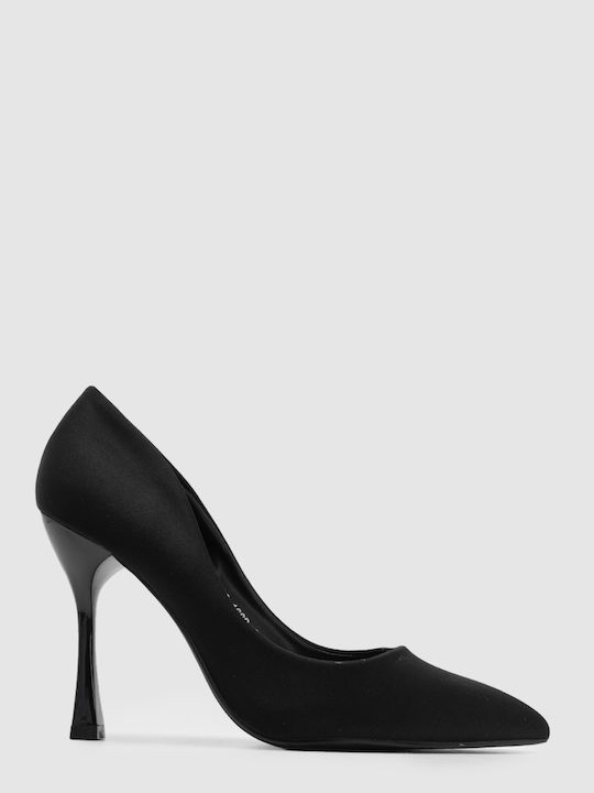Decoro Spitze Zehen Pumps Schwarz