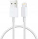 USB-A към Lightning Кабел Бял 0.3м