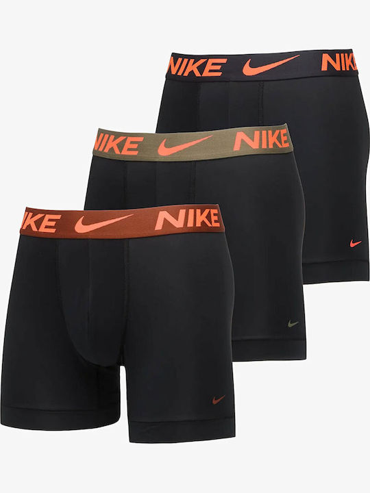Nike Мъжки боксерки Черни 3Pack