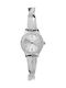 Timex Дамски Часовник 28mm Кварцов с Сребрист Стоманен Браслет