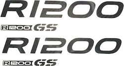 Комплект лога BMW R1200GS 2004-2012 Carbon 16pd59