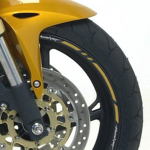 Adhesive Wheel Tape Honda Hornet Logos 16pd59