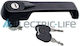 External Passenger Door Handle Key Fiat Fiorino 1991>2000 Zr80345