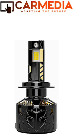 Carmedia Autolampe H7 LED 6000K Kaltes Weiß