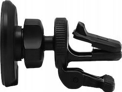 Handyhalterung mit kabelloser Ladung 15W Schwarze Handyhalterung mit kabelloser Ladung 15W Schwarze