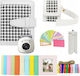 Loveinstant 5 in 1 Accessory Set Case Album Stickers Frames Tripod Fuji Instax Pal White