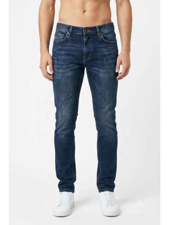 Men's Slim Fit Blue Jeans Pants