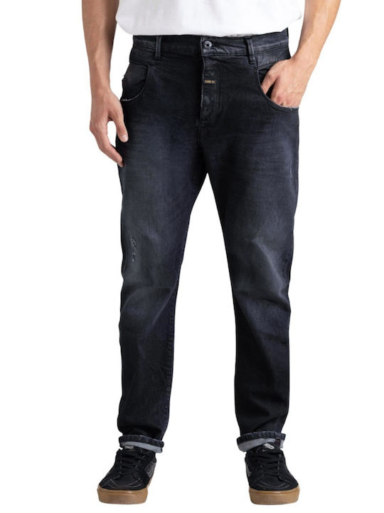 Maggio 7 Men's Jeans Pants Slim Fit Black Denim 68-Maggio 7