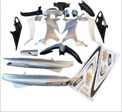 Suit Yamaha Z125 Silver 17 Pieces Suit Yamaha Z125 Silver 17 Pieces