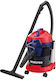 Profi Wet-Dry Vacuum Cleaner 1400W with Plastic Drum 15L Red