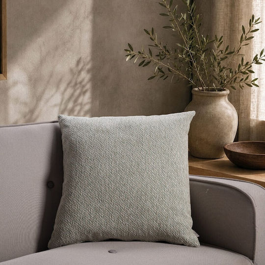 Teoran Floor Pillow Green Taupe 65x65cm