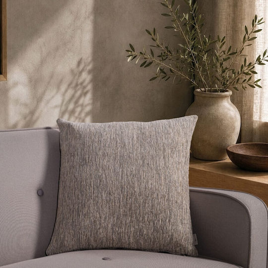 Teoran Teoran Bodenkissen Taupe 65x65cm