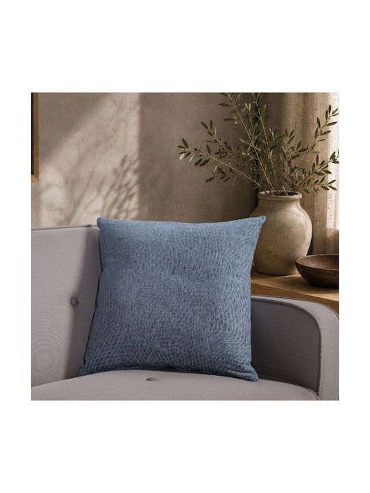 Teoran Sofa-Kissen Norman Denim Blau 50x50cm