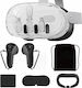 Jys Set Accessories Cover Protection Case Glasses Goggles Vr Meta Quest 3 Mq011
