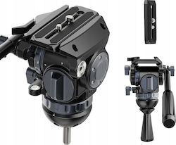 Ulanzi Професионална Тежкотоварна Видео 360 Глава с Течност 75mm 10kg Ulanzi T045