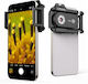 Apexel 300x Led Microscope Lens + Cpl Filter Phone Apl-ms300