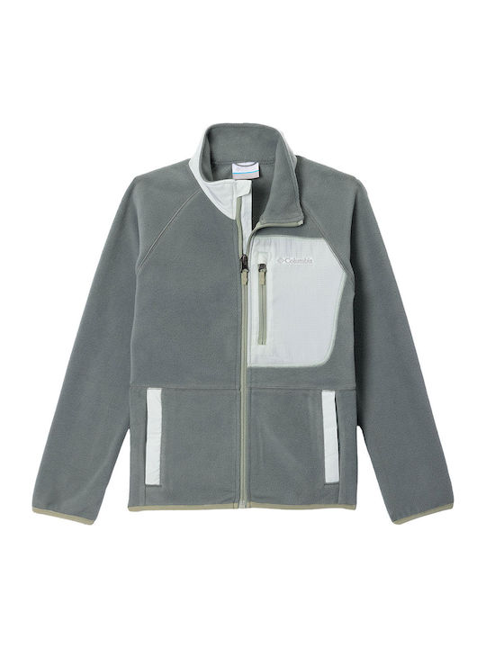Columbia Kinder-Strickjacke Fleece Grau Fast Trek