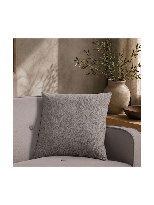 Teoran Decorative Pillow Case Norman Grey 50x50cm