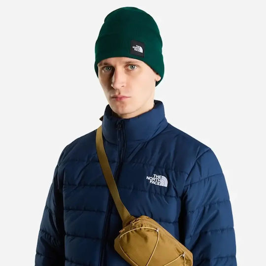 Dock Worker Recycled Beanie Unisex Mütze aus Strick in Grün