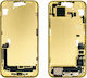 Оригинален Housing Среден Капак Оригинални Части iPhone 15 EU Grade A Жълт