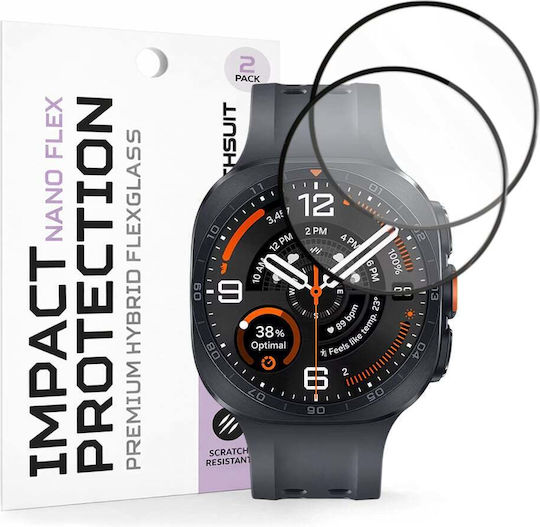 Techsuit Nano Flex Displayschutzfolie Für Galaxy Watch Ultra 2 2 Stück