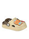 Kids Beach Clogs Brown