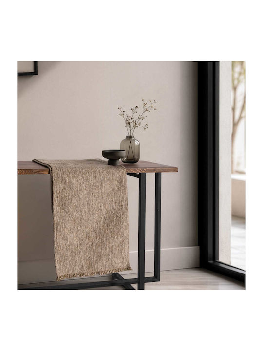 Teoran Ράνερ Kent Warm Beige 45x180εκ.