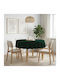 vidaXL vidaXL Tischdecke Rotunde Dunkelgrün 180cm