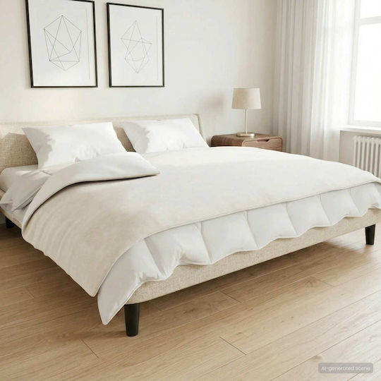 vidaXL Sofa Blanket 120x180cm White