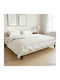 vidaXL Sofa Blanket 122x183cm White