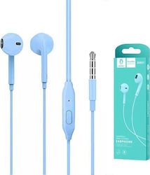 Căști Vega Denmen Universal Headphones Conector 3,5 Inch Albastru In-ear Dr01