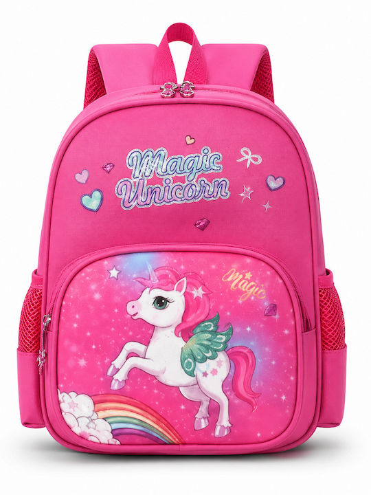 Kids Backpack Pink 30x16x27cm Kids Backpack Pink 30x16x27cm