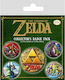Legend Zelda Set Ok 5 Abzeichen 10 Τεμ