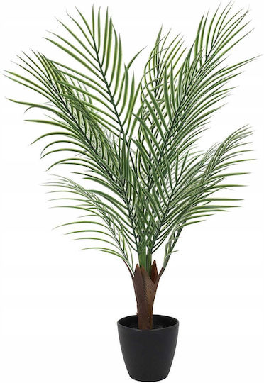 Black Potted Palm Tree 85cm