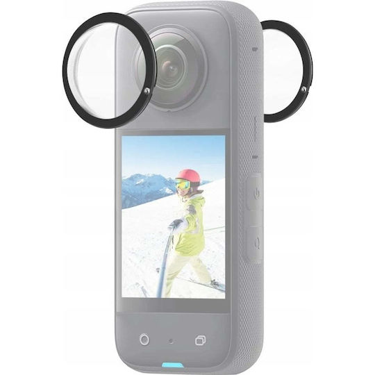 Capac de Obiectiv Puluz 2x Protecție Insta360 X3 X3 Pu806b