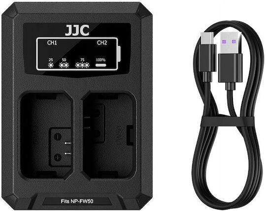 JJC Doppelter Netzadapter Kompatibel mit Sony